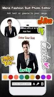 Men Fashion Photo Suit Editor screenshot 2