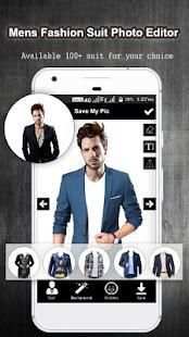Men Fashion Photo Suit Editor screenshot 5
