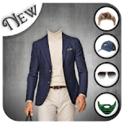 Men Fashion Photo Suit Editor icon
