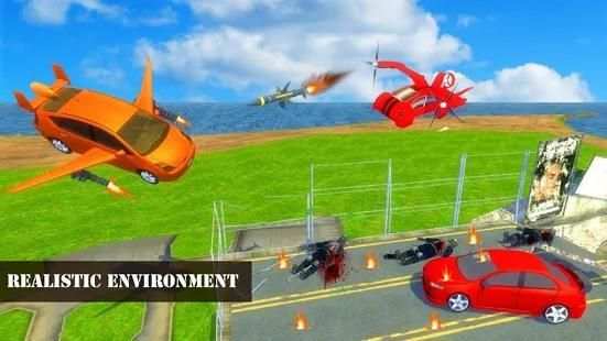 Flying Air Bus Ultimate : Monster Truck Shooter स्क्रीनशॉट 5