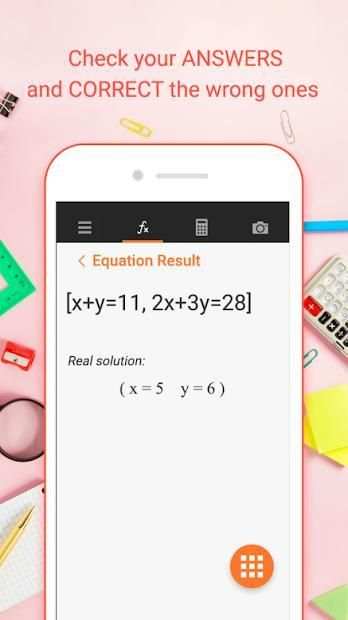 Math Calculator - Math Problem Solver by Camera स्क्रीनशॉट 3