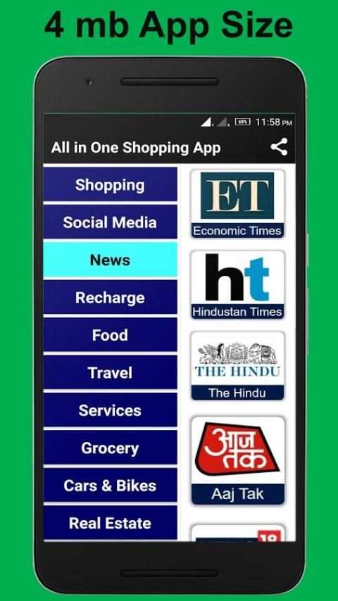 All in One Shopping App screenshot 2