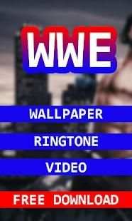 WWE Ringtones + Videos + Wallpapers स्क्रीनशॉट 1