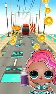 Subway Lol Surprise Dolls Run Adventure screenshot 1