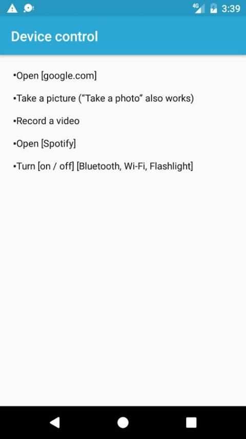Voice Commands For Google Assistant screenshot 4