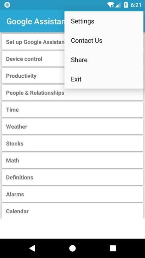 Voice Commands For Google Assistant screenshot 2