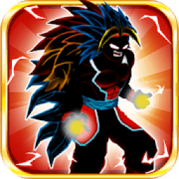 Saiyan Goku fighting icon