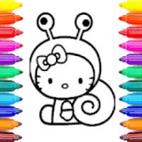 Hello Kitty Coloring Book on 9Apps