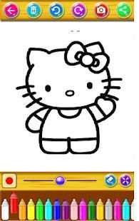 Hello Kitty Coloring Book screenshot 2