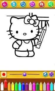 Hello Kitty Coloring Book screenshot 3