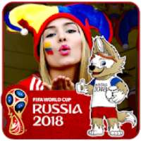 Fifa Football World Cup Russia 2018 Photo Frame on 9Apps