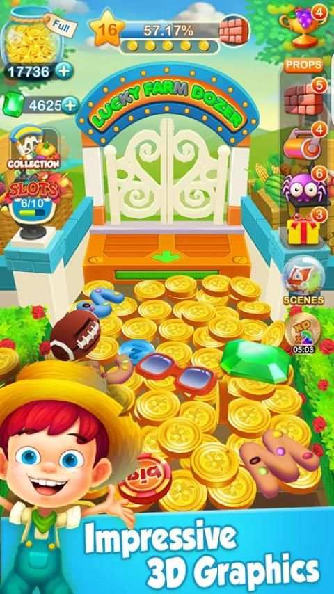 Coin Mania: Farm Dozer screenshot 1