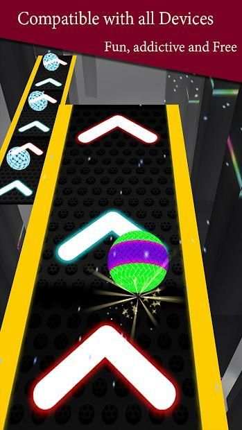 Bouncy Rolling sky ball screenshot 1