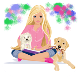 Barbie Coloring Books आइकन