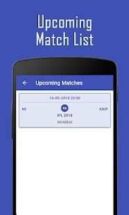 Cricket Fast Live Score (Live Line) screenshot 1