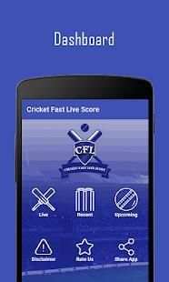Cricket Fast Live Score (Live Line) screenshot 4