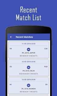 Cricket Fast Live Score (Live Line) screenshot 2