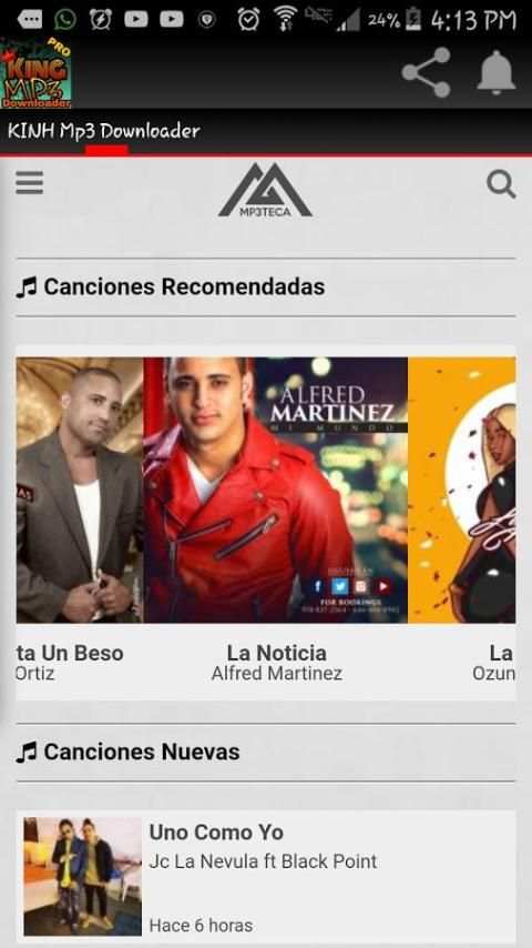 King Music Downloader pro screenshot 1