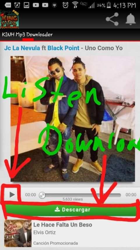 King Music Downloader pro screenshot 4