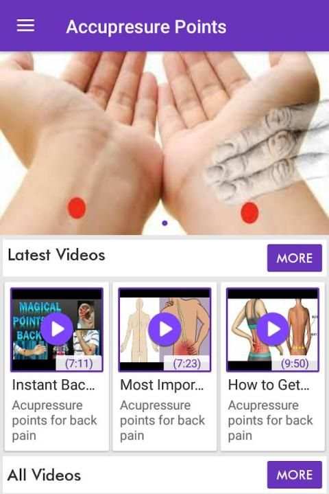Acupressure Points Tips screenshot 2