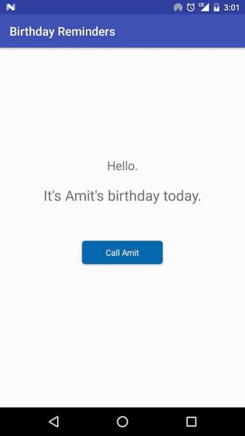 Birthday Reminder स्क्रीनशॉट 1