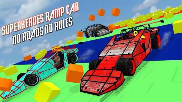 Superhero Crew Car Rider (Ramp Car) screenshot 5