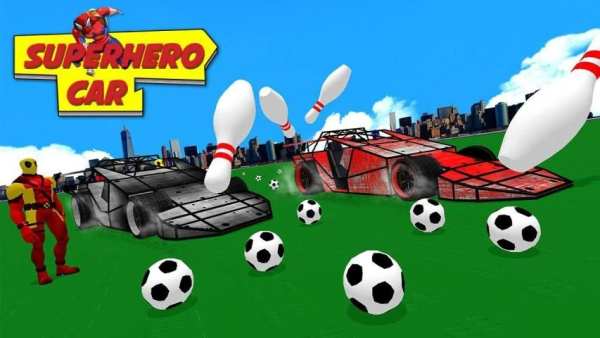 Superhero Crew Car Rider (Ramp Car) स्क्रीनशॉट 2
