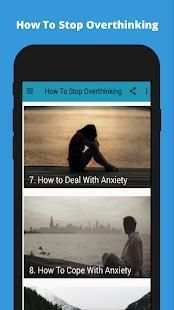 How To Stop Overthinking screenshot 4