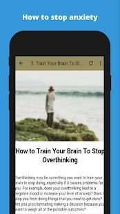 How To Stop Overthinking स्क्रीनशॉट 3