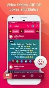 VidFan Popular GIF, DP, Video Status, Jokes App screenshot 3