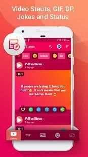 VidFan Popular GIF, DP, Video Status, Jokes App screenshot 2