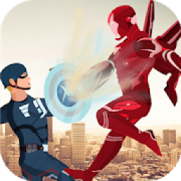 Super Brawl: Captain Hero vs Iron Avenger icon