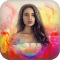 Colorful Smoke Pic Effect - color effect pic maker on 9Apps