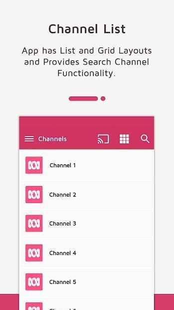 IPTV Cast Player screenshot 2