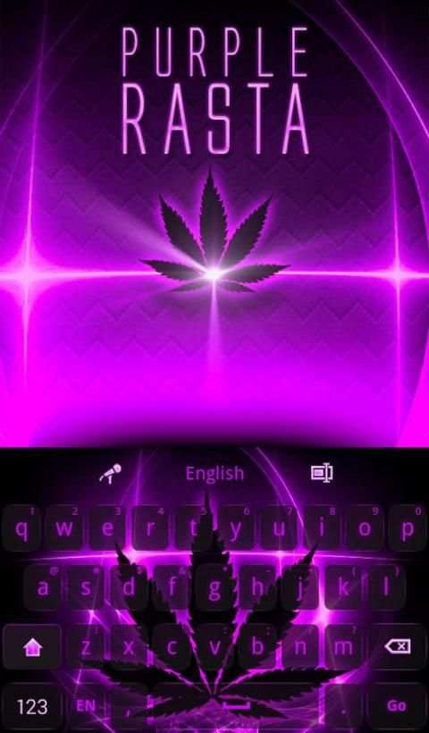 Purple Rasta Keyboard screenshot 4