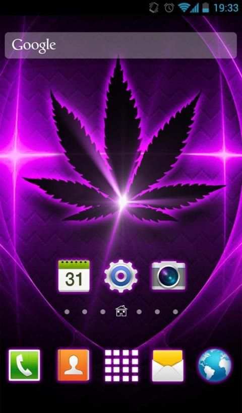 Purple Rasta Keyboard screenshot 1