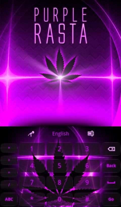 Purple Rasta Keyboard screenshot 3