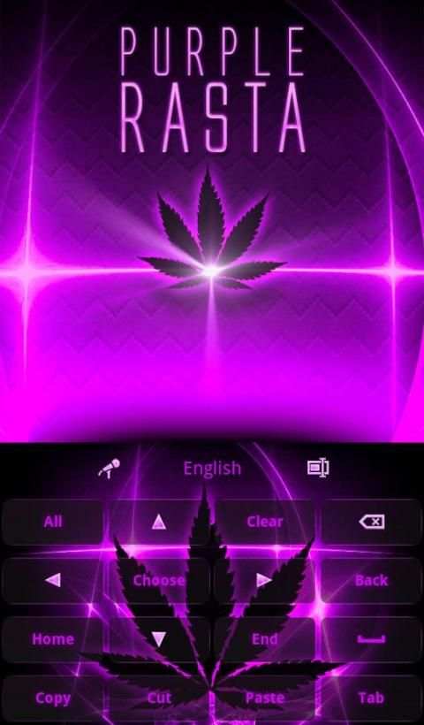 Purple Rasta Keyboard screenshot 2