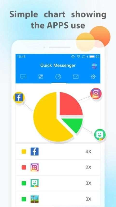Quick Messenger Pro स्क्रीनशॉट 3