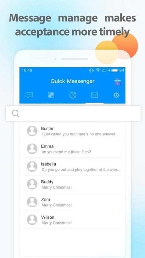 Quick Messenger Pro स्क्रीनशॉट 2