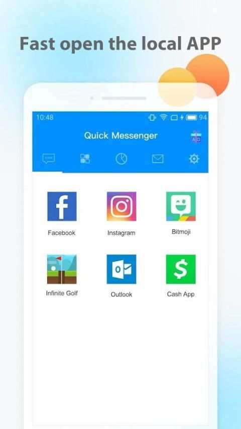 Quick Messenger Pro स्क्रीनशॉट 1