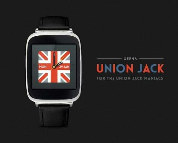 Union Jack watchface by Xeena screenshot 2