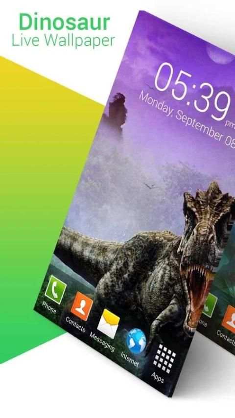 Dinosaur Live Wallpaper screenshot 2