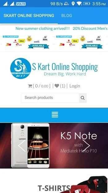 S KART ONLINE SHOPPING screenshot 2