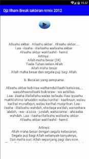 Takbiran Remix 2018 screenshot 2
