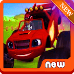 blaze monster machine racing car games icon