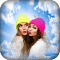 Cloud Pic Effect - cloud blur - sky photo frame on 9Apps