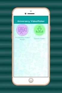 Anniversary Video Maker स्क्रीनशॉट 2