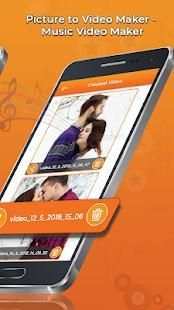 Picture To Video Maker - Music Video Maker screenshot 1