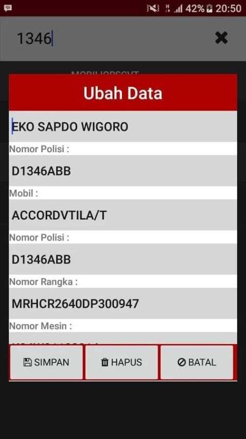 ADM - Aplikasi Data Matel screenshot 1
